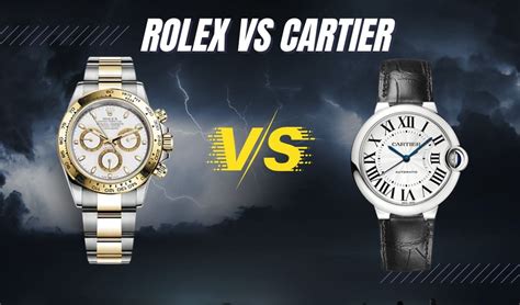 cartier vs rolex mens